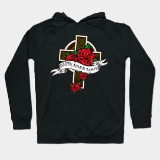 Old School Christian Tattoo Hoodie